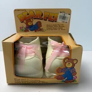 1986 Vintage furskins 14" bear boots and socks